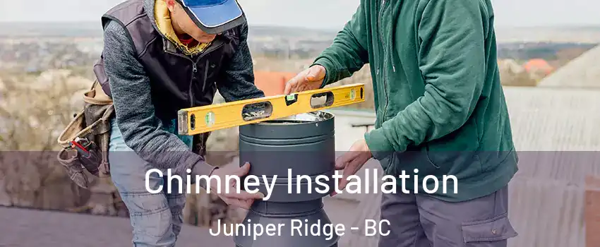  Chimney Installation Juniper Ridge - BC