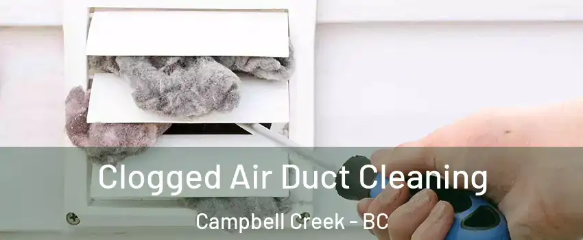  Clogged Air Duct Cleaning Campbell Creek - BC