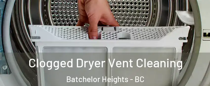  Clogged Dryer Vent Cleaning Batchelor Heights - BC