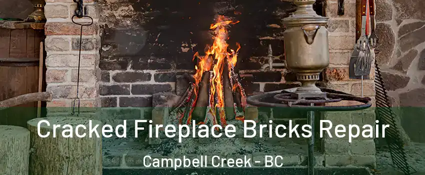  Cracked Fireplace Bricks Repair Campbell Creek - BC