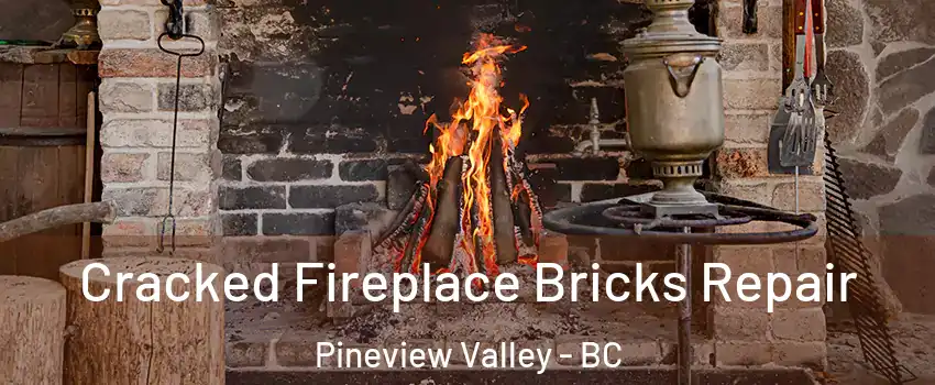 Cracked Fireplace Bricks Repair Pineview Valley - BC