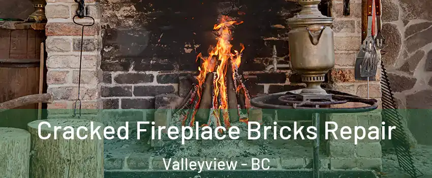  Cracked Fireplace Bricks Repair Valleyview - BC