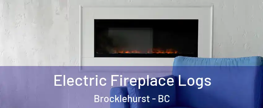  Electric Fireplace Logs Brocklehurst - BC