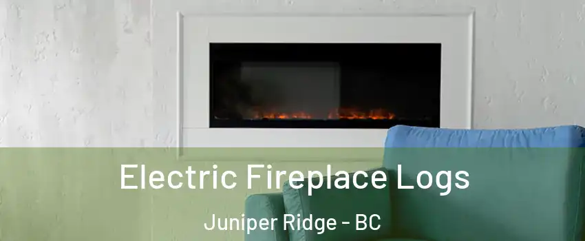  Electric Fireplace Logs Juniper Ridge - BC
