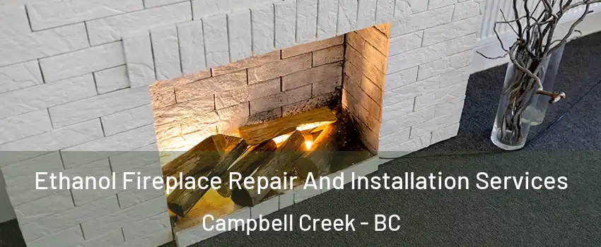  Ethanol Fireplace Repair And Installation Services Campbell Creek - BC