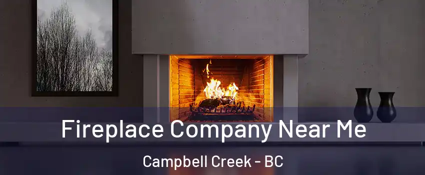 Fireplace Company Near Me Campbell Creek - BC