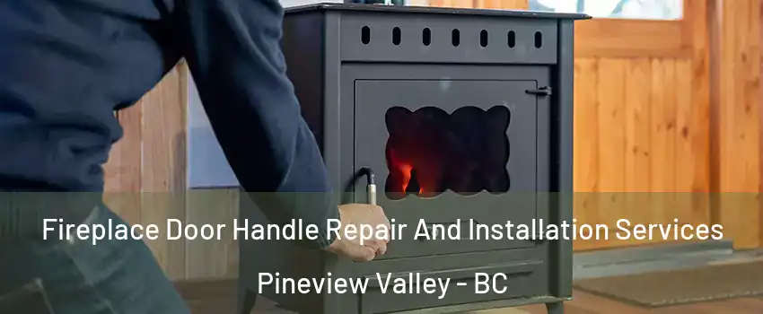 Fireplace Door Handle Repair And Installation Services Pineview Valley - BC