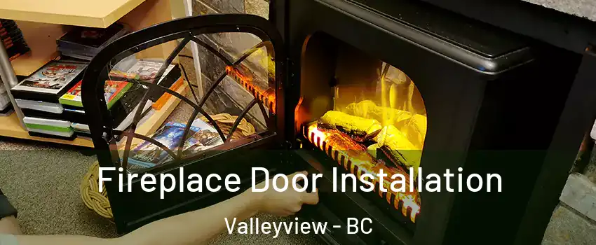  Fireplace Door Installation Valleyview - BC