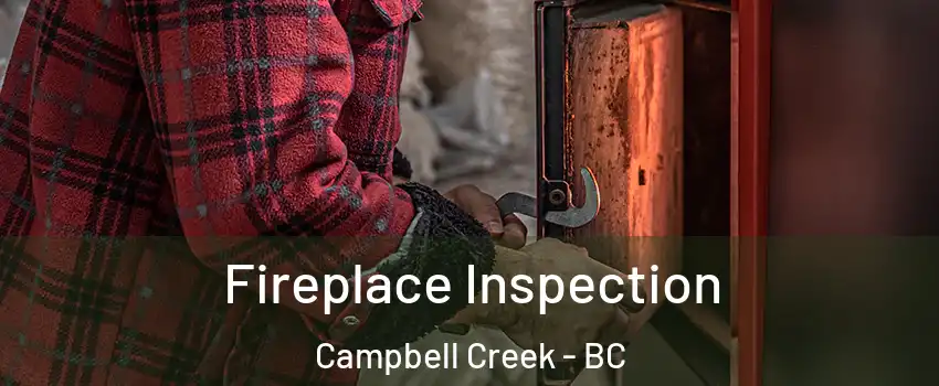  Fireplace Inspection Campbell Creek - BC