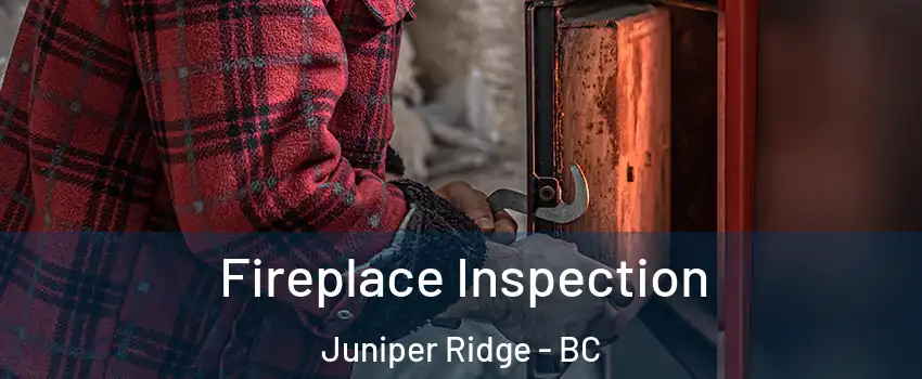  Fireplace Inspection Juniper Ridge - BC