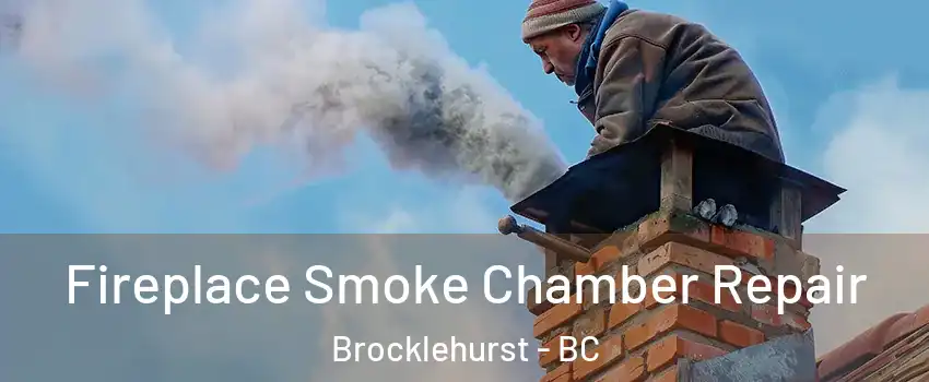  Fireplace Smoke Chamber Repair Brocklehurst - BC