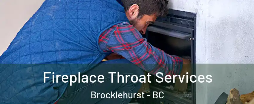  Fireplace Throat Services Brocklehurst - BC