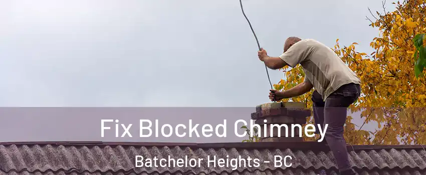  Fix Blocked Chimney Batchelor Heights - BC