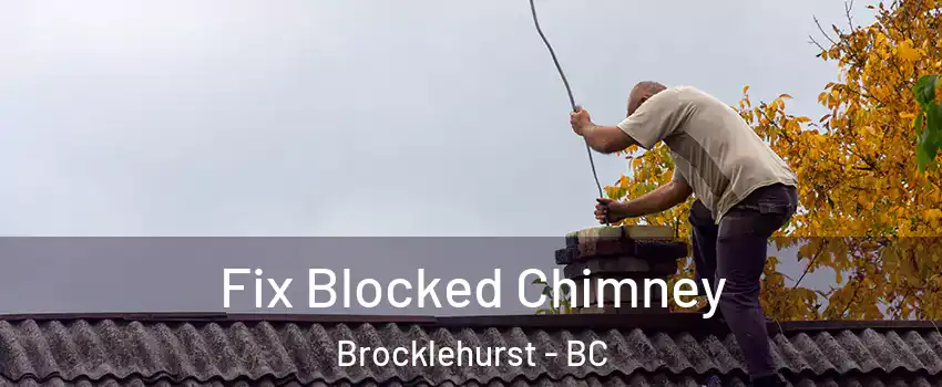  Fix Blocked Chimney Brocklehurst - BC
