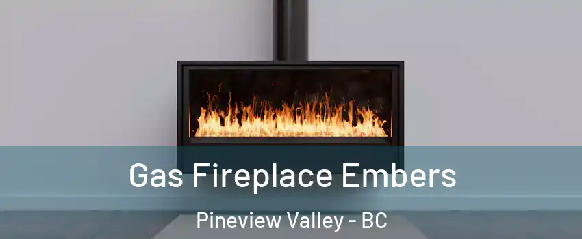  Gas Fireplace Embers Pineview Valley - BC