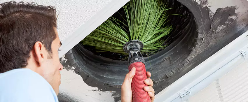 Clogged Air Duct Cleaning Process in Dallas, BC