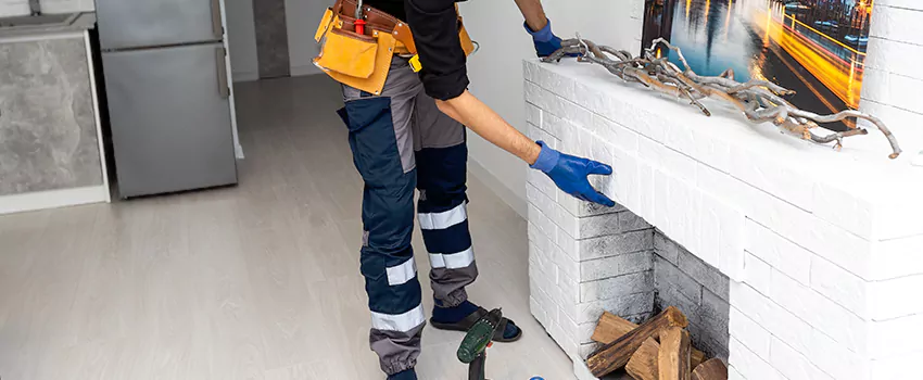 Outdoor Fireplace Restoration in Kamloops, British Columbia