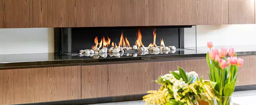 Outdoor Modern Fireplace Renovation Services in Kamloops, BC