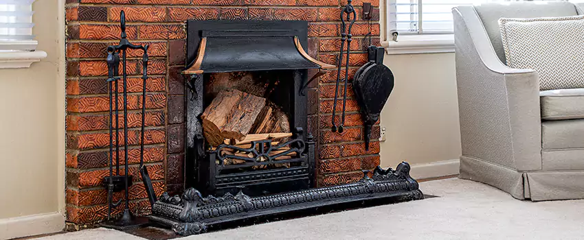 Vintage-style Fireplace Redesign in Kamloops, British Columbia