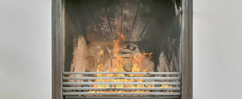 Travis Industries Linear Gas Fireplace Installation in Kamloops, British Columbia