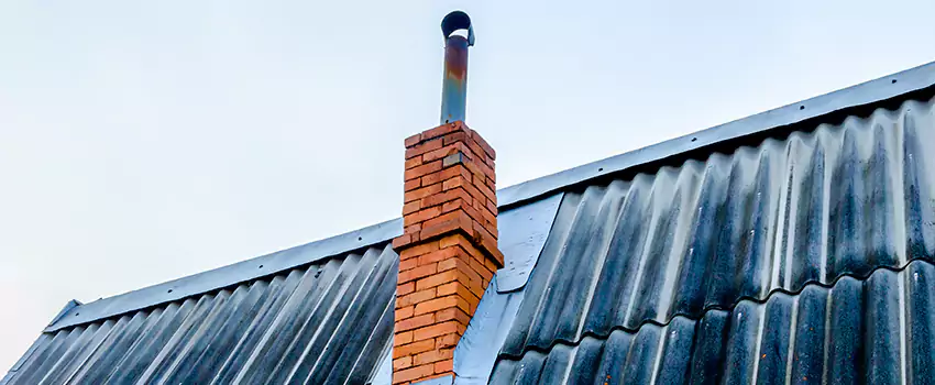 Aluminium Chimney Flashing Repair in Kamloops, BC