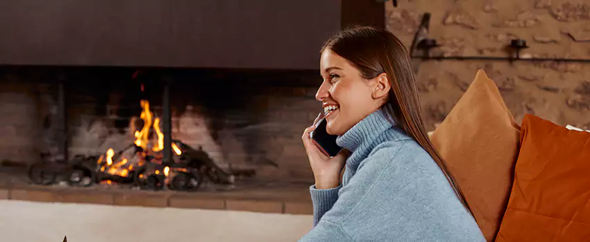 Dimplex Built-In Electric Fireplace Installation in Kamloops, BC