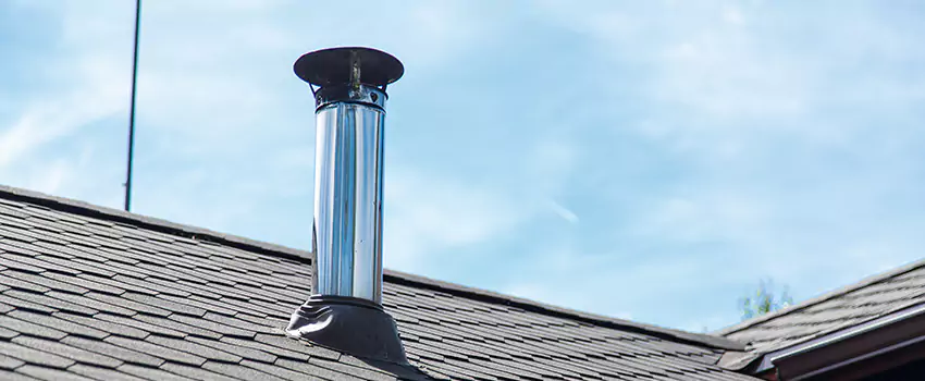Outdoor Metal Chimney Installation in Kamloops, British Columbia