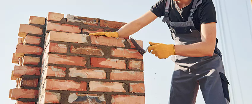 Repairing Cracked Porcelain Tiles for Fireplace in Kamloops, British Columbia