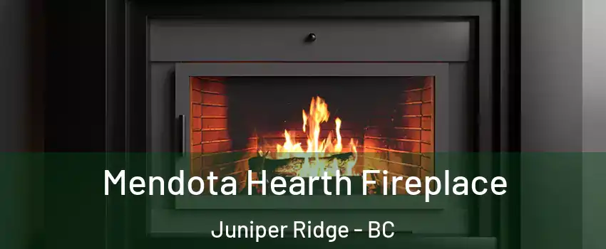 Mendota Hearth Fireplace Juniper Ridge - BC