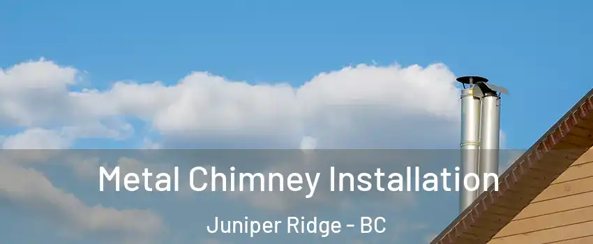  Metal Chimney Installation Juniper Ridge - BC