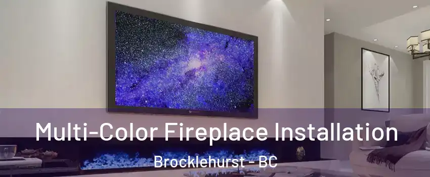  Multi-Color Fireplace Installation Brocklehurst - BC