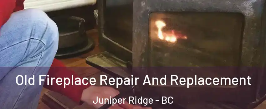  Old Fireplace Repair And Replacement Juniper Ridge - BC