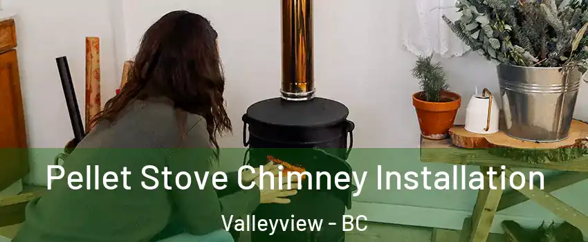  Pellet Stove Chimney Installation Valleyview - BC