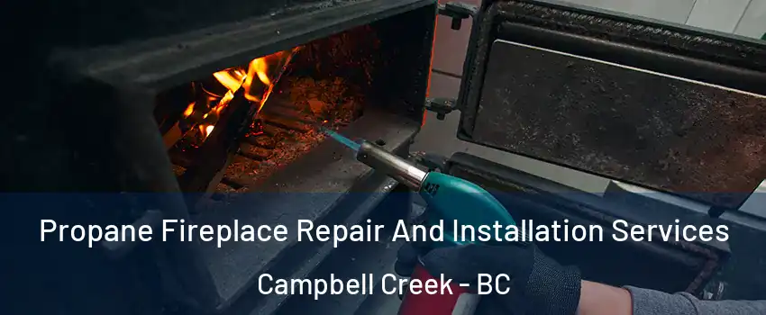 Propane Fireplace Repair And Installation Services Campbell Creek - BC