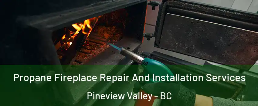 Propane Fireplace Repair And Installation Services Pineview Valley - BC