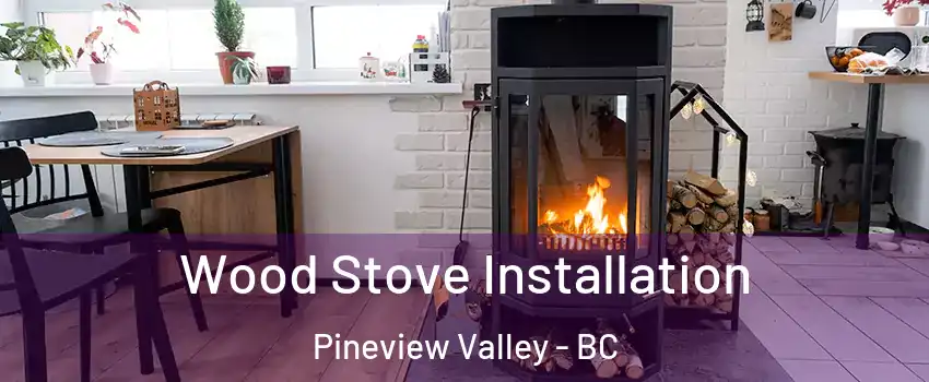  Wood Stove Installation Pineview Valley - BC